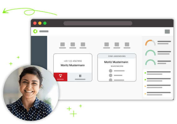 Modern und browserbasiert: Die Agentenmaske Modern und browserbasiert: Die Agentenmaske