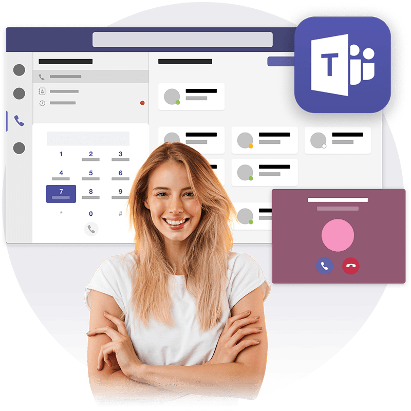 Vorteile mit Microsoft Teams für Unternehmenstelefonie