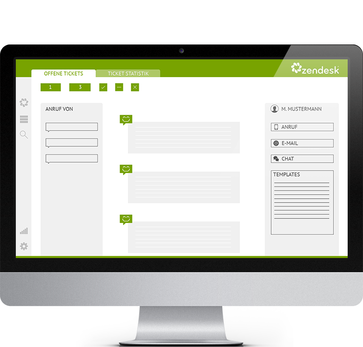 CallOne Cloud ACD und Zendesk