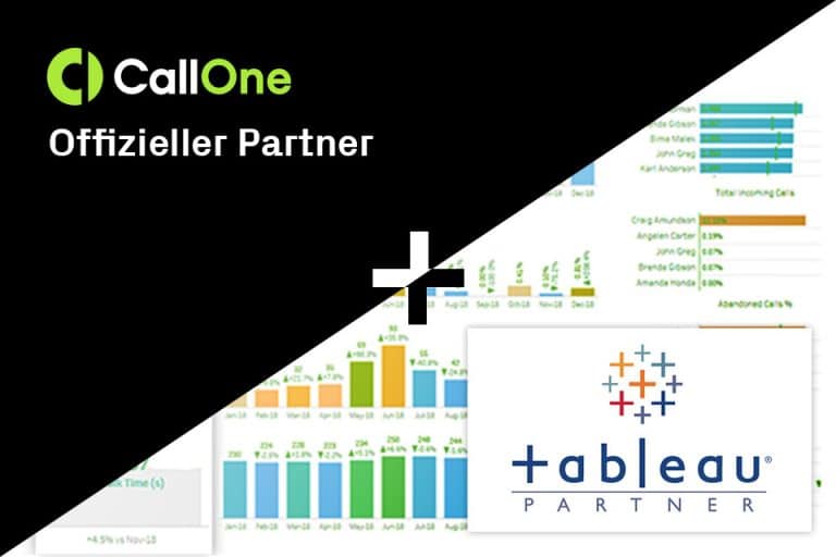 CallOne offizieller Tableau Partner