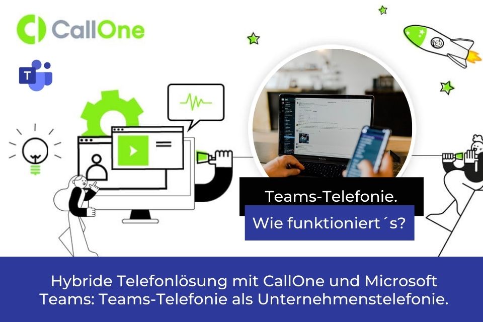 Wie funktioniert Unternehmenstelefonie mit Teams Telefonie?