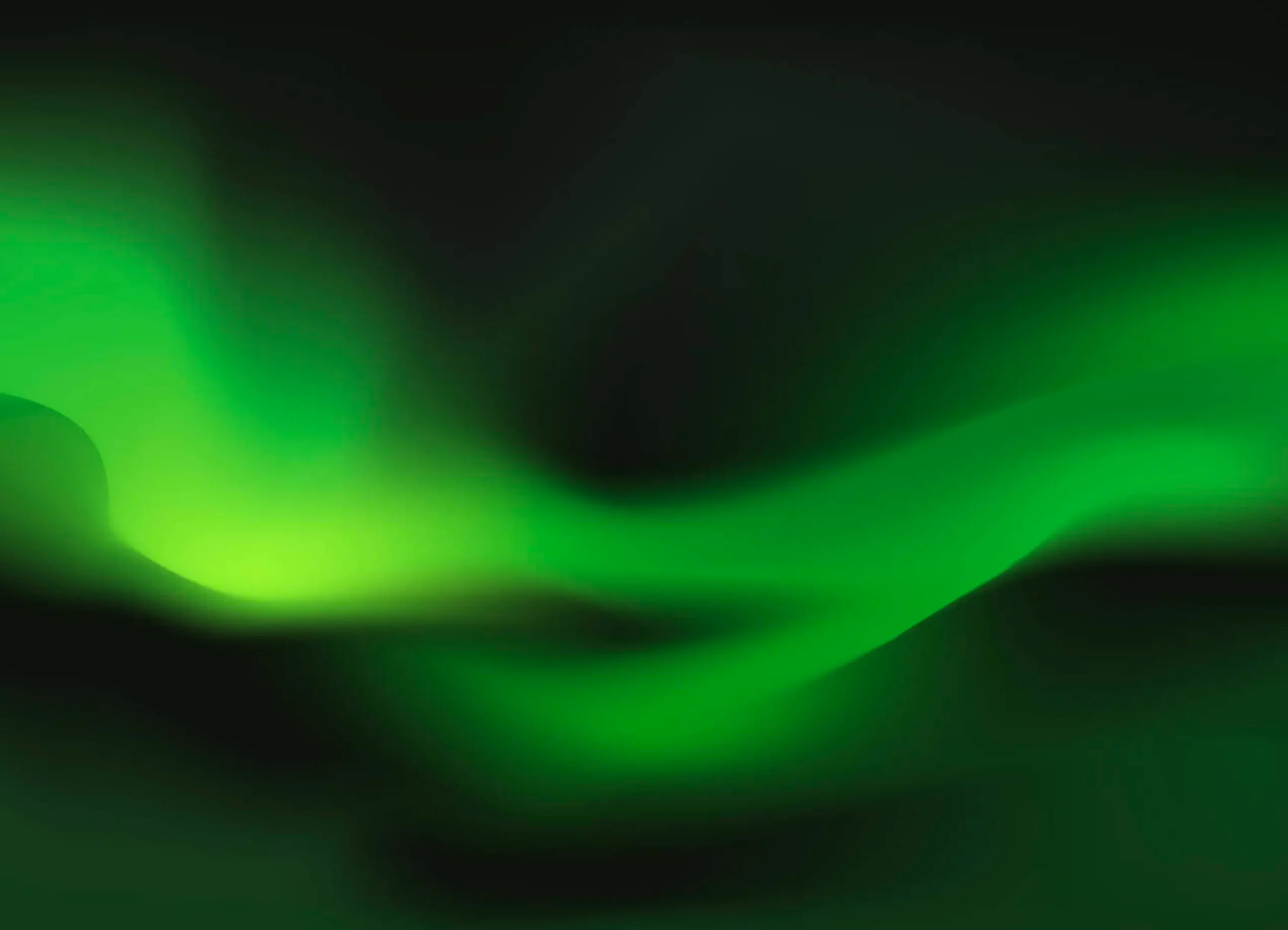 grüner Nebel auf schwarzem hintergrund